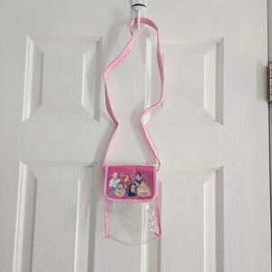 Kids Pink Princess Crossbody Bag